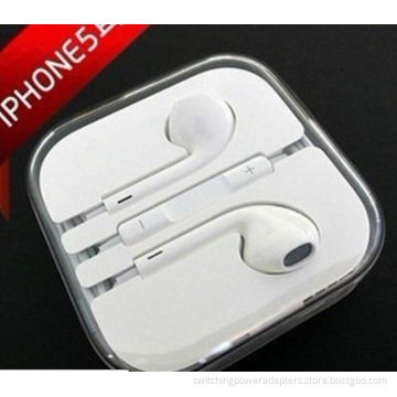 Noise Cancel Iphone Apple Earphones , Wired In Ear Earbuds For Mp3 Player